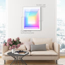 Neon Geo 3 | Acrylic Panel by Oliver Gal, view 17