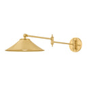 Aged Brass Lithgow Wall Sconce 10" by Hudson Valley