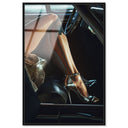 Riding in Chrome - Framed Art