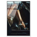 Riding in Chrome - Framed Art