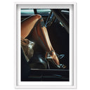 Riding in Chrome - Framed Art