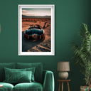 Cobra Heels - Framed Acrylic Art