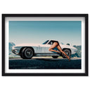 I Lost The Key - Framed Art