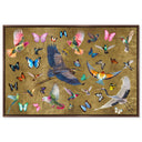 Exotic Singapore Birds - With Gold Leaf