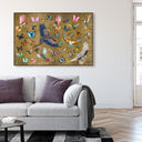 Exotic Singapore Birds - With Gold Leaf
