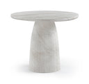 Venosa 36" Concrete Indoor / Outdoor Dining Table - White