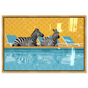 Palm Springs Zebra Pool
