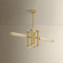 Vintage Brass Hydra Linear 47.75" by Corbett Lighting, view 4