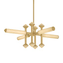 Vintage Brass Hydra Linear 47.75" by Corbett Lighting, view 7