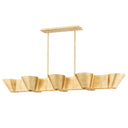 Vintage Gold Leaf Reeve Linear 15.5" by Hudson Valley