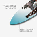 Legs up Surfboard