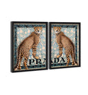 Regal Feline Elegance Duo - With Glitter