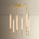 Vintage Brass Parigi Chandelier 27.5" by Corbett Lighting