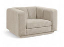 Modari Fabric Upholstered Chair - Beige