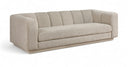 Modari 95" Fabric Upholstered Sofa - Beige