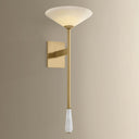 Vintage Brass Lausanne Wall Sconce 10" by Corbett Lighting, view 4