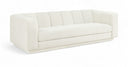 Modari 95" Fabric Upholstered Sofa - Cream