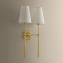 Vintage Brass Cadiz Wall Sconce 13.25" by Corbett Lighting, view 4