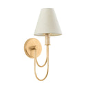 Vintage Gold Leaf Warrensburg Wall Sconce 6.5" by Hudson Valley
