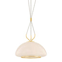 Aged Brass Baudette Pendant 18" by Hudson Valley