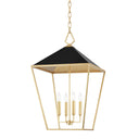 Gold Leaf Paxton Pendant 18" by Hudson Valley