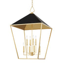 Gold Leaf Paxton Pendant 24" by Hudson Valley