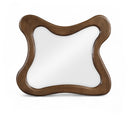 Verra Solid Wood Framed Mirror - Brown