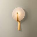 Vintage Gold Leaf Thira Wall Sconce 9.75" by Corbett Lighting, view 3