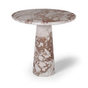 Fontelina 30" Genuine Genuine Marble Bistro Dining Table - Breccia
