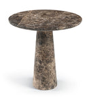 Fontelina 30" Genuine Genuine Marble Bistro Dining Table - Emperador