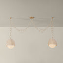 Champagne Leaf Piasu Linear 12.5" by Corbett Lighting, view 6