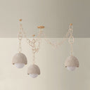 Champagne Leaf Piasu Chandelier 12.5" by Corbett Lighting, view 2
