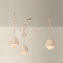 Champagne Leaf Piasu Chandelier 12.5" by Corbett Lighting, view 3