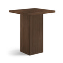 Belinda 32" Oak Veneer And Solid Wood Bar Height Table - Brown