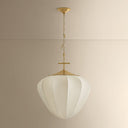 Vintage Brass Hoshi Pendant 28.25" by Corbett Lighting, view 2
