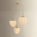 Vintage Brass Hoshi Chandelier 44" by Corbett Lighting, view 2