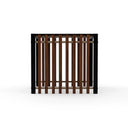 Pinstripe Dark End Table