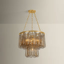 Vintage Gold Leaf Milos Chandelier 26.5" by Corbett Lighting