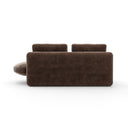 Overlap Laf Armless Bumper Dk Taupe