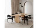 Prado - Modern White Oak Dining Table