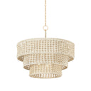 Vintage Gold Leaf Yorkhill Pendant 32" by Hudson Valley