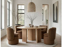 Masuda - Modern Natural Ash Round Dining Table
