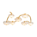 Vintage Gold Leaf Kune Close-To-Ceiling 22.25" by Corbett Lighting, view 7