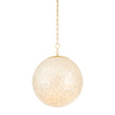 Vintage Gold Leaf Stamford Pendant 22" by Hudson Valley