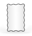Foundry Iron Framed Mirror - Black