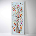 Blooming Coral and Blue| Layered 3 Dimensional Finishes