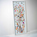 Blooming Coral and Blue| Layered 3 Dimensional Finishes