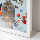 Blooming Coral and Blue 2 | Layered 3 Dimensional Finishes by Oliver Gal, view 9