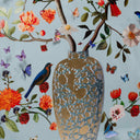 Blooming Coral and Blue 2 | Layered 3 Dimensional Finishes
