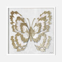 Butterfly Paper Sculpture Gold I | Hand Embellished & Sculptural Gold Leaf Art